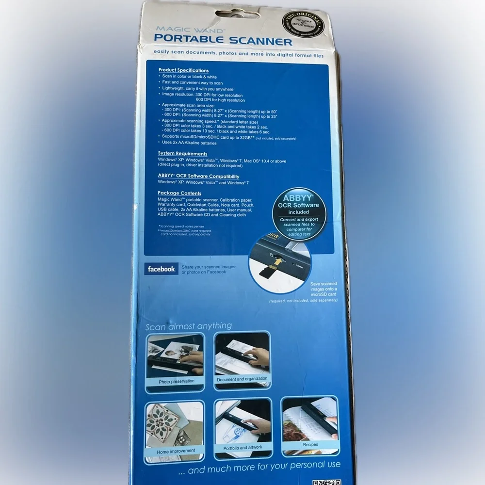 Magic Wand Portable Scanner by Vu Point Solutions